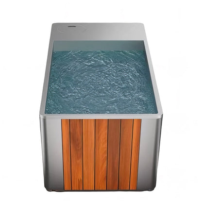 Frost Cold Plunge Tub| Integrated 1HP Chiller|37°F–108°F Temperature Control| Premium Acrylic|Indoor & Outdoor Use| User-friendly installation