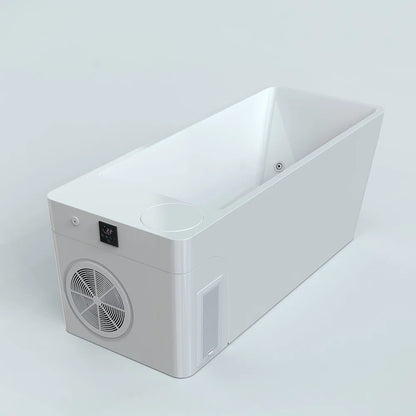 Frost Cold Plunge Tub| Integrated 1HP Chiller|37°F–108°F Temperature Control| Premium Acrylic|Indoor & Outdoor Use| User-friendly installation