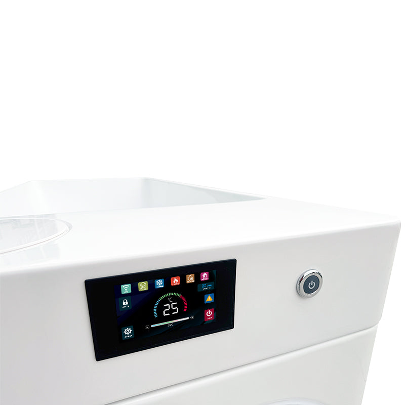 Frost Cold Plunge Tub| Integrated 1HP Chiller|37°F–108°F Temperature Control| Premium Acrylic|Indoor & Outdoor Use| User-friendly installation