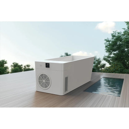 Frost Cold Plunge Tub| Integrated 1HP Chiller|37°F–108°F Temperature Control| Premium Acrylic|Indoor & Outdoor Use| User-friendly installation