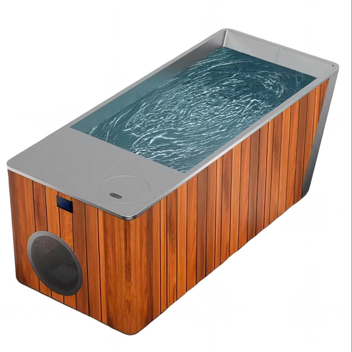 Frost Cold Plunge Tub| Integrated 1HP Chiller|37°F–108°F Temperature Control| Premium Acrylic|Indoor & Outdoor Use| User-friendly installation