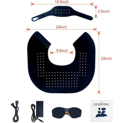 Red Light Therapy Wrap for Neck and Shoulder Pain Relief