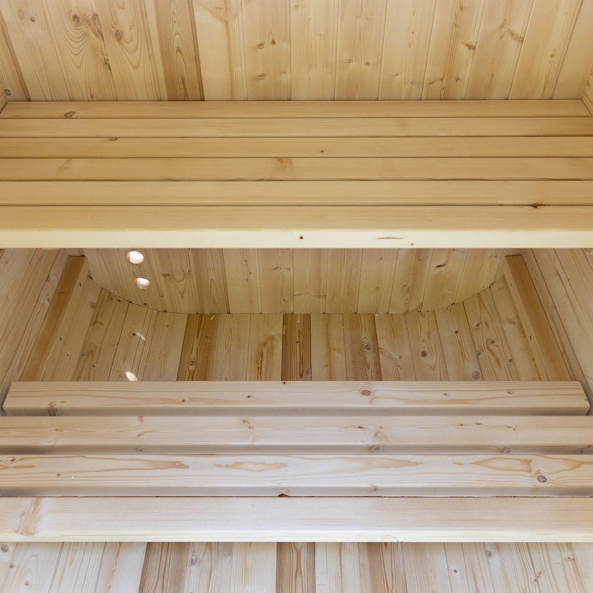 Auris One Luxury Outdoor Cedar Sauna|1–2 Person|Premium Canadian Red Cedar|4.5kW Harvia KIP Heater|Wooden bucket full kit